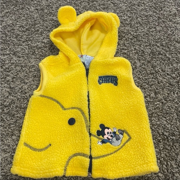 Mickey & Co vintage fleece Mickey Mouse vest size 24 months - Picture 1 of 4